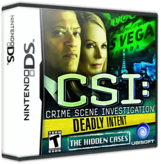 ROM CSI - Crime Scene Investigation - Deadly Intent - The Hidden Cases